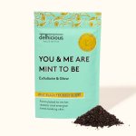 Delhicious Mint Black Tea Body Scrub tělový peeling 100 g – Hledejceny.cz