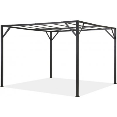 Garden Point Santorini 3 x 4 m antracitový kovový rám pergoly – Hledejceny.cz