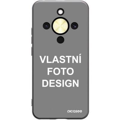 Picasee silikonový černý obal pro Honor Magic8 Lite 5G - Vlastní design/motiv – Zboží Živě