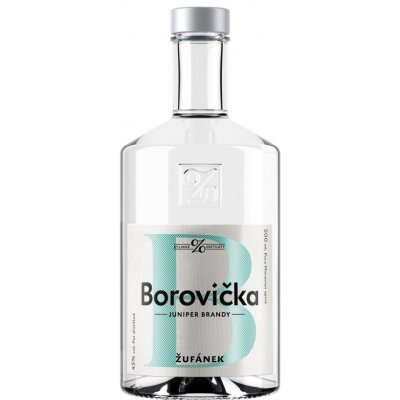 Borovička Žufánek 45% 0,5L (holá láhev)