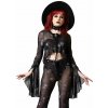 Dámská Trička KILLSTAR Wicked Rose Mesh černá