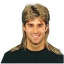 Pánská paruka 80-tá léta Mullet Jason hnědá a blond