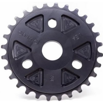 BMX převodník Animal OG US MADE černá 25T – Zboží Dáma