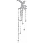 Krista Paulitti Rhodium ozdoby na NailArt TRIPLE AAA ZIRCON SELECTION WHITE GOLD PLATING Ø 15 MM X 50 MM CLEAR – Hledejceny.cz