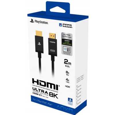 HORI PS5 HDMI 2.1 Ultra High Speed 8K 4K HDR 2 m – Hledejceny.cz