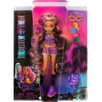 Mattel Monster High Clawdeen Wolf Doll With Purple Streaked Hair And Pet Dog – Zboží Mobilmania