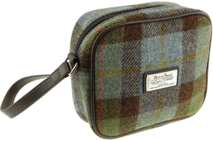 Kabelka Almond Harris Tweed Gunn Tartan