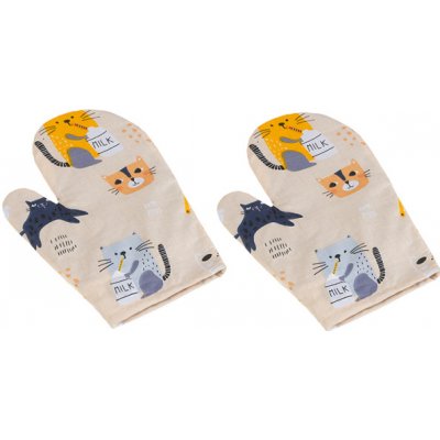 Bellatex Kuchyňská chňapka 2 ks Kočka 28 x 18 cm – Zboží Dáma