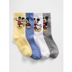 Baby ponožky Gap & Disney 4 páry Vícebarevná EU 86 Vícebarevná – Zboží Dáma