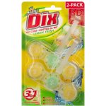 Gold Drop Dix WC závěs 3D 3v1 DUO 2 x 40 g, blistr, citron