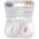 Canpol Babies symetrických silikon Little princess růžová 2 ks – Zboží Dáma