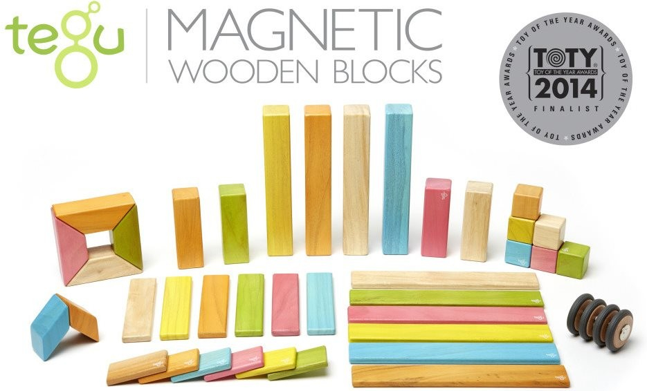 Tegu Magnetická stavebnice Tints 42 ks