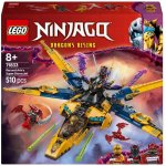 LEGO® NINJAGO® 71833 Ras, Arin a superbouřkové letadlo – Hledejceny.cz
