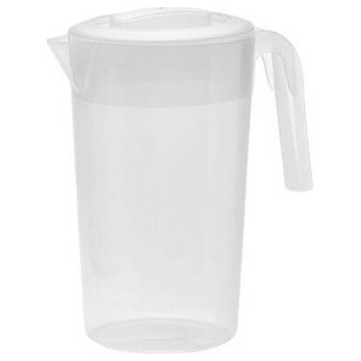 TOMGAST Džbán 2,0l kulatý, plast bílý – Zboží Mobilmania
