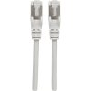 síťový kabel Intellinet 317191 patch, Cat6A, Certified, CU, SFTP, LSOH, RJ45, 3m, šedý