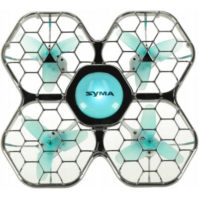 RC dron Syma X26PRO 2.4GHz LED Wi-Fi černý 16 akrobacií vyhýbání se překážkám