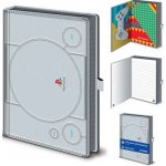 CurePink Poznámkový A5 blok Playstation PS1 14,8 x 21 cm SR73353 – Zboží Dáma