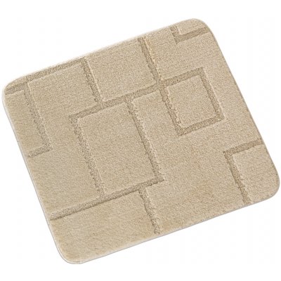 Brotex Obdélníky smetanové před WC 60x50cm – Sleviste.cz
