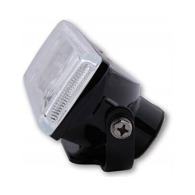 Bodové a mlhové světlo SHIN YO, černé, obdélníkové, čiré sklo | Zboží Auto