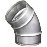 Dalap Kovové koleno pro kruhové potrubí 45 st. x 150 mm – Zbozi.Blesk.cz