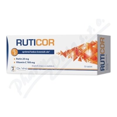 Ruticor Da Vinci Pharma 50 tablet – Hledejceny.cz