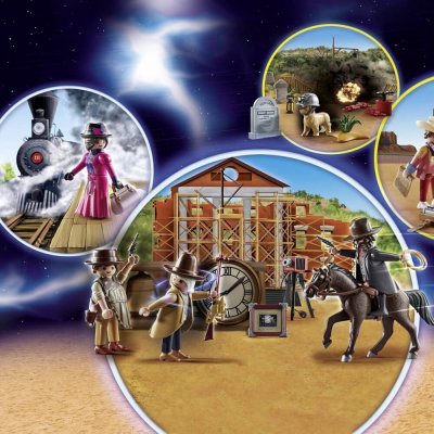 Playmobil 70576 Adventní kalendář Back To The Future III – Zboží Dáma