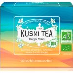 Kusmi Tea Organic Happy Mind mušelínové sáčky 20 x 2,2 g – Hledejceny.cz