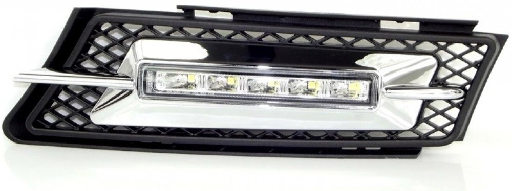 Einparts Denní svícení BMW 3 E90 05 - 08 s mřížkou do nárazníku - 5 LED |  Srovnanicen.cz