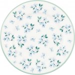 Green Gate Dezertní talířek Alaia White 15 cm, modrá barva, porcelán – Zbozi.Blesk.cz