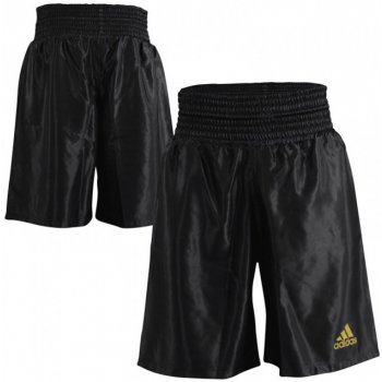 adidas pánské boxerské šortky ADISMB01 Multi Boxing Short černá černá se zlatou