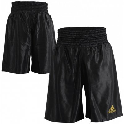 adidas pánské boxerské šortky ADISMB01 Multi Boxing Short černá černá se zlatou