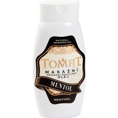 Tomfit masážní olej mentolový 250 ml