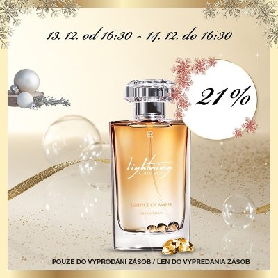 LR Lightning Essence of Amber parfémovaná voda dámská 50 ml – Hledejceny.cz