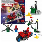 LEGO® Marvel 76275 Honička na motorce: Spider-Man vs. Doc Ock – Zboží Živě