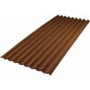 Střešní krytiny Onduline Base Intense 200 cm × 85,5 cm × 2,6 mm hnědá (1 ks)