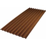 Onduline Base Intense 200 cm × 85,5 cm × 2,6 mm hnědá (1 ks) – Zboží Mobilmania