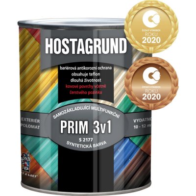 Hostagrund Prim 3v1 S2177 0155 barva na kov antracitová 600 ml – Zboží Mobilmania