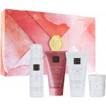 Rituals The Ritual Of Sakura sprchová pěna 50 ml + tělový krém 70 ml + peelingový krém 70 ml + vonná svíčka 25 g – Zboží Dáma