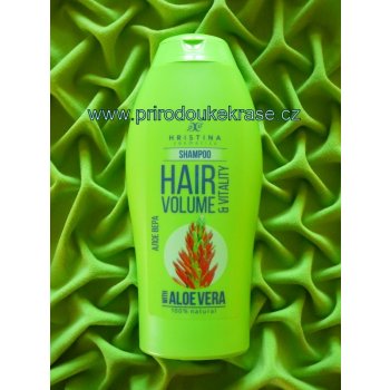 Hristina přírodní šampon bez chemie pro bohaté a zdravé vlasy Aloe Vera 200  ml od 152 Kč - Heureka.cz