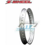 Ráfek motockylový - rozměr 2,15x19" 32H (předvrtaný / 32 otvorů) ZETA Z-WHEEL W01-74318 - stříbrný (zadní) ZW0174318 | Zboží Auto