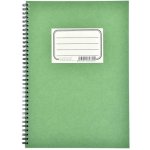 Bobo-Blok Zelenáč kroužkový blok A4 boční vazba linky / tečky 50 listů – Zboží Živě