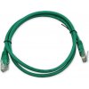 síťový kabel LAN-TEC PC-600 C6, UTP, 0,5m, zelený