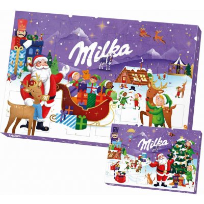 Milka Adventní kalendář 200g – Zboží Dáma