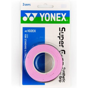 Yonex Super Grap AC 102 3ks růžová
