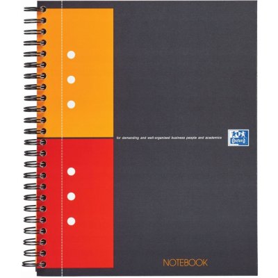 Oxford sešit Notebook s perforací čtvereček Formát A5 80 listů – Zboží Živě
