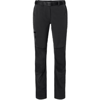 James & Nicholson Dámské trekingové kalhoty JN1205 - Černá / černá