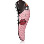 Detangler Red Lip profesionální rozčesávací hřeben na vlasy s rukojetí – Zboží Dáma