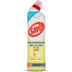 Savo prostředek na toalety WC čistič Citron 750 ml – Sleviste.cz