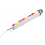 Fenton KMD55W Karaoke mikrofon s RGB osvětlením bílá – Zbozi.Blesk.cz