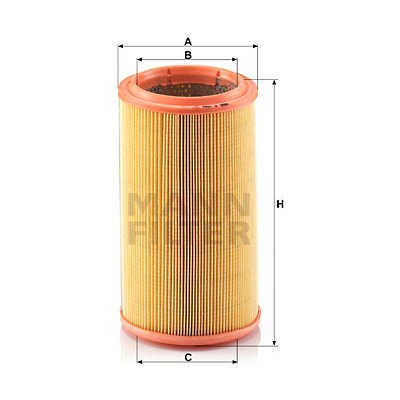 Vzduchový filtr MANN-FILTER C 1586 – Hledejceny.cz